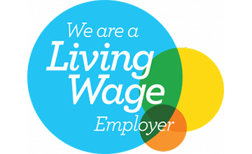 We are a Living Wage Employer Logo