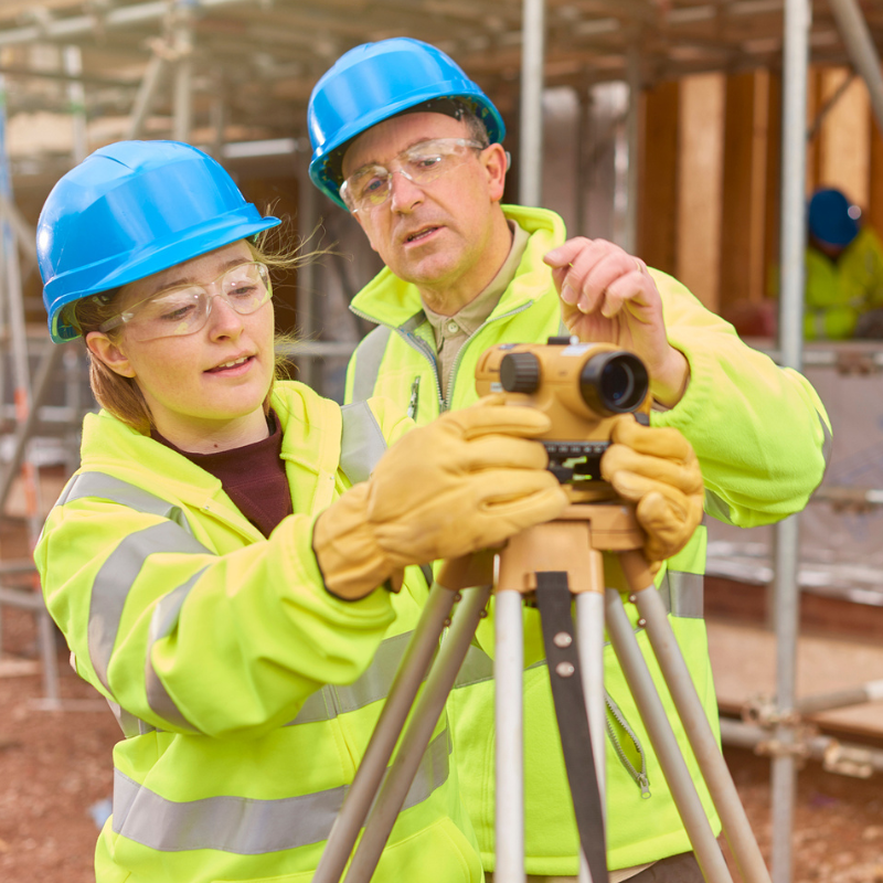 An apprentice learning on the job