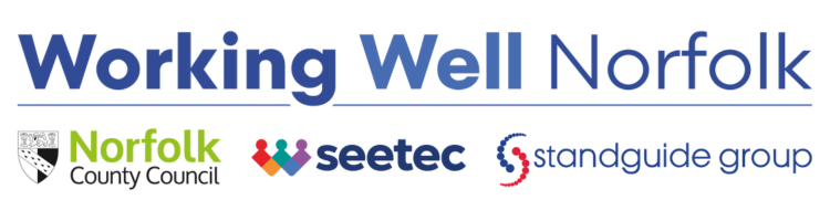 Working Well Norfolk logo and partners