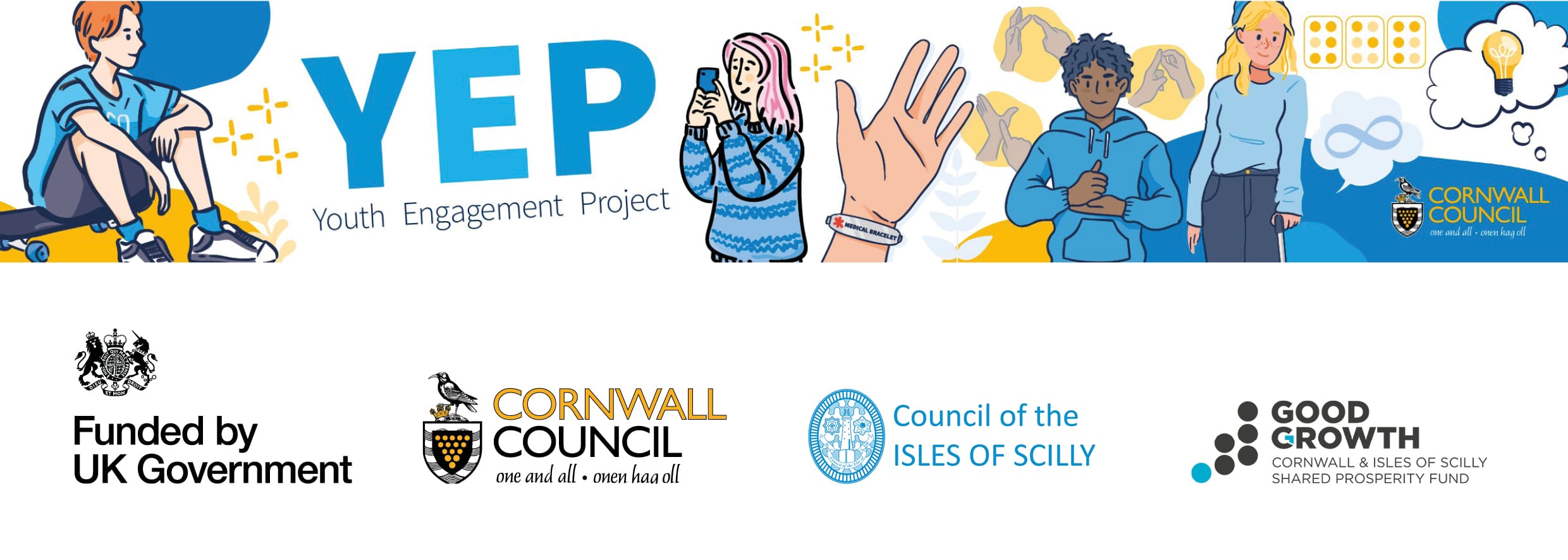 Yep banner and logos