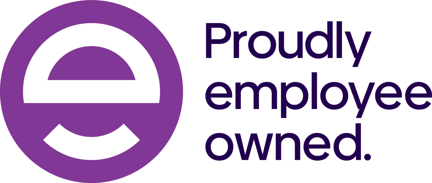 Employee ownership association logo