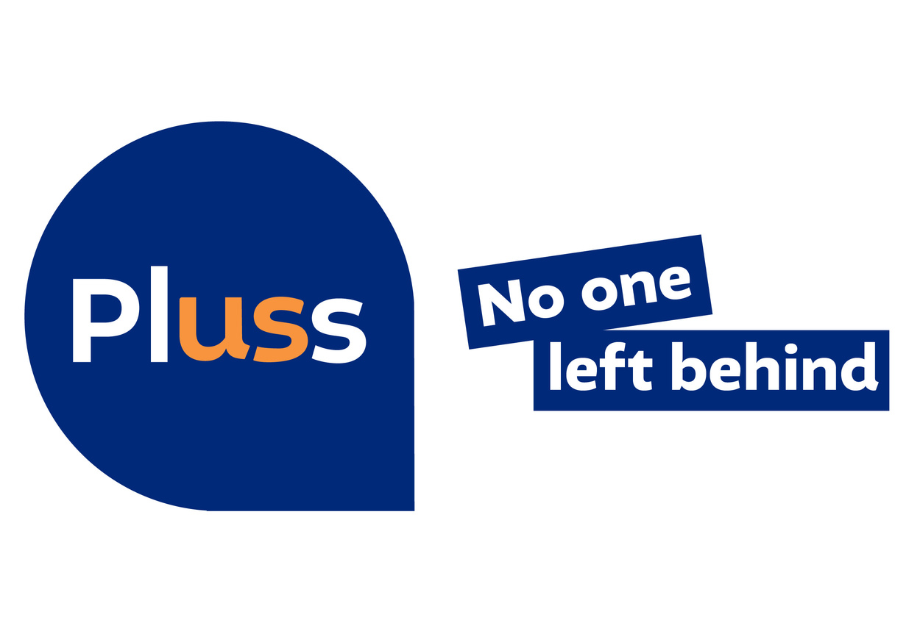 Pluss - No One Left Behind - logo