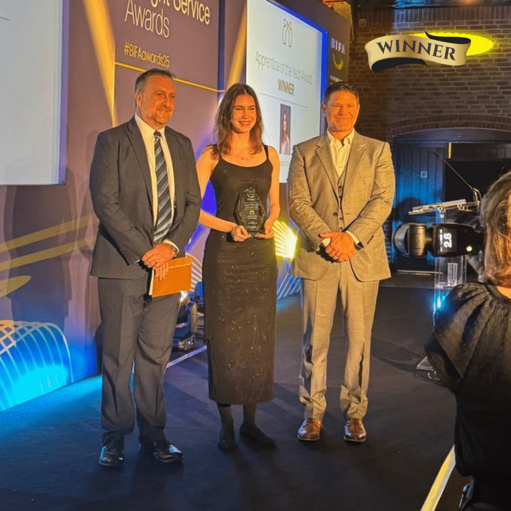 Veronika Litterová - BIFA Winner (Apprentice of the year 2025)