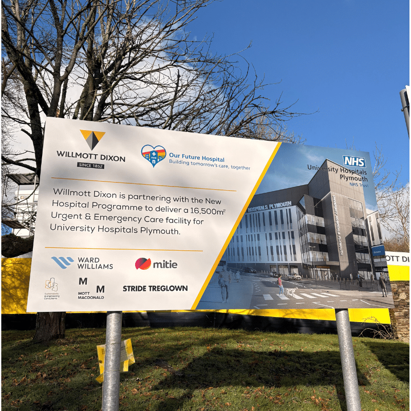 New Building Lives Academy launches at Plymouth hospital, creating pathways for local people into construction careers