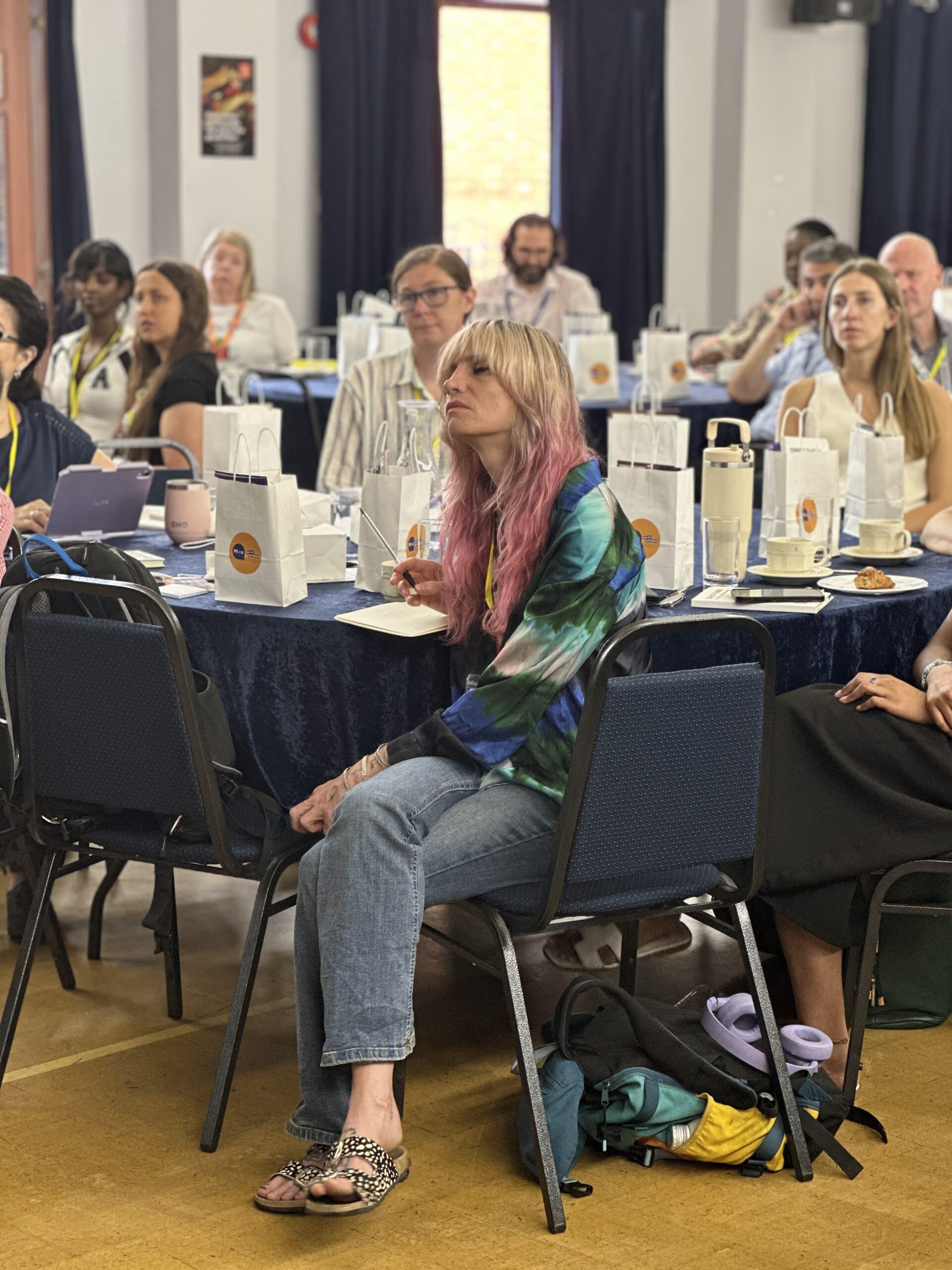 A photo of the audience at the Pluss Inclusive Recruitment in Practice