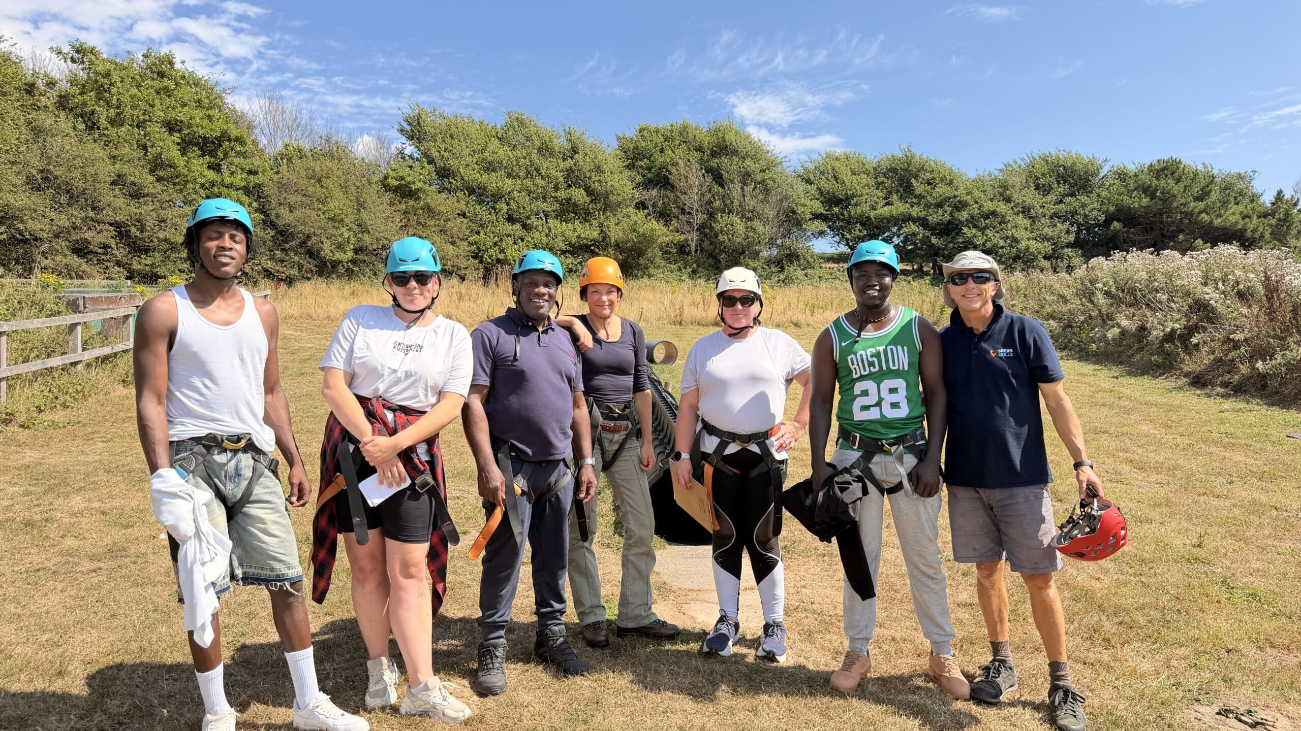 Restart Scheme participants take on new challenges at Skern Adventure