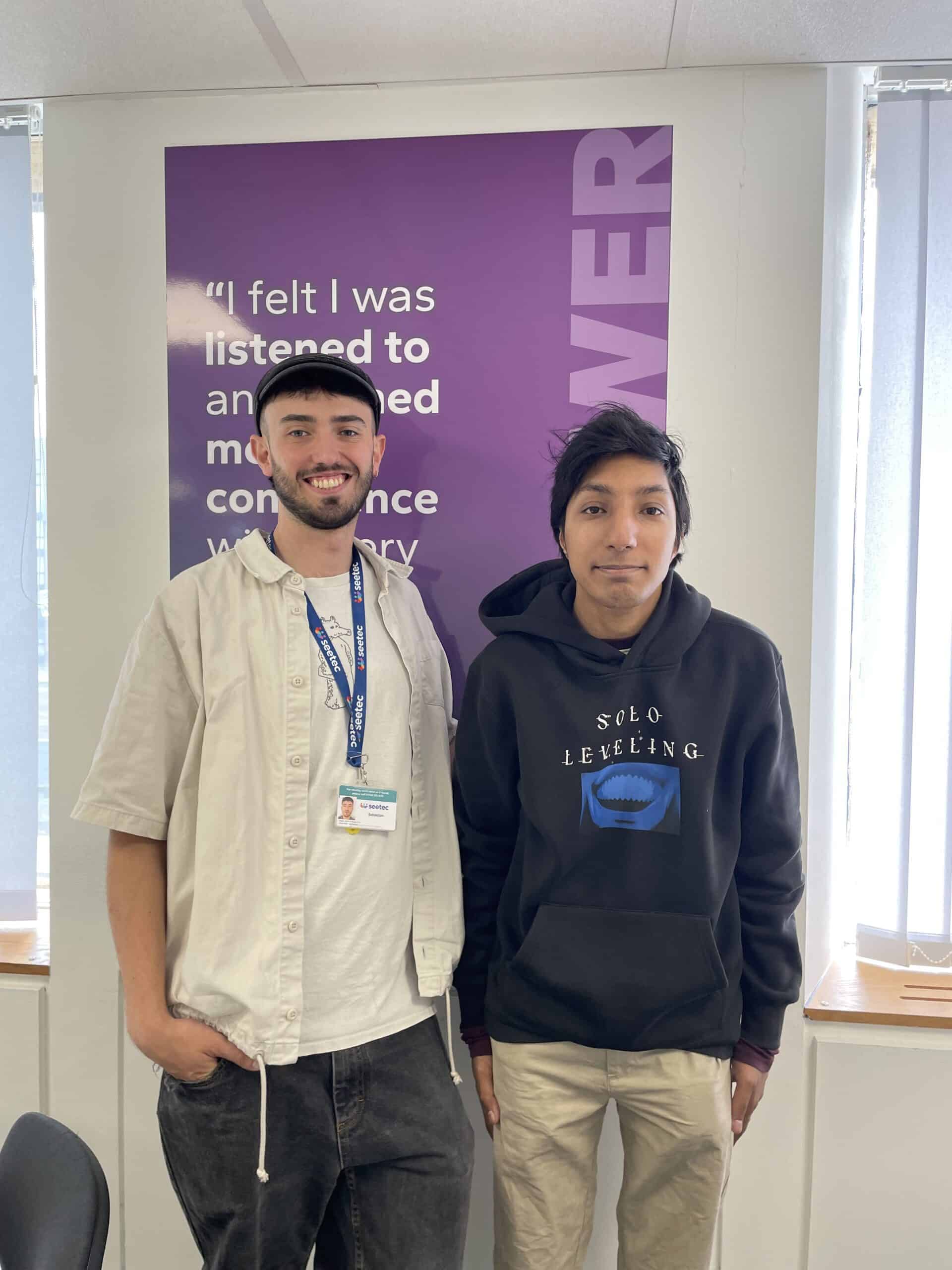 Jibran builds confidence and secures work through the Restart Scheme